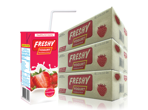 FRESHY YOGURT STRAWBERRY DRINK