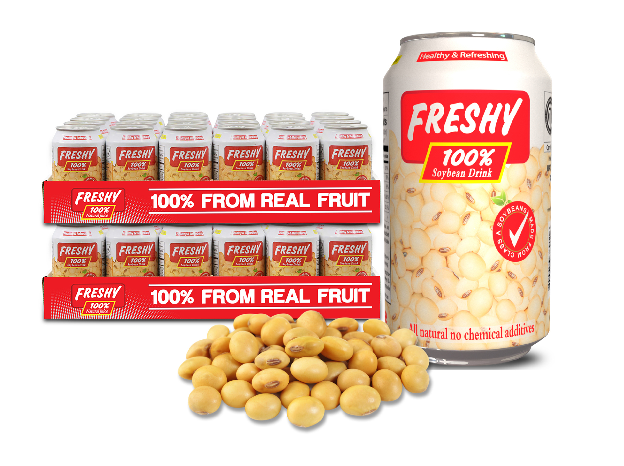 FRESHY 100% Soybean Drink