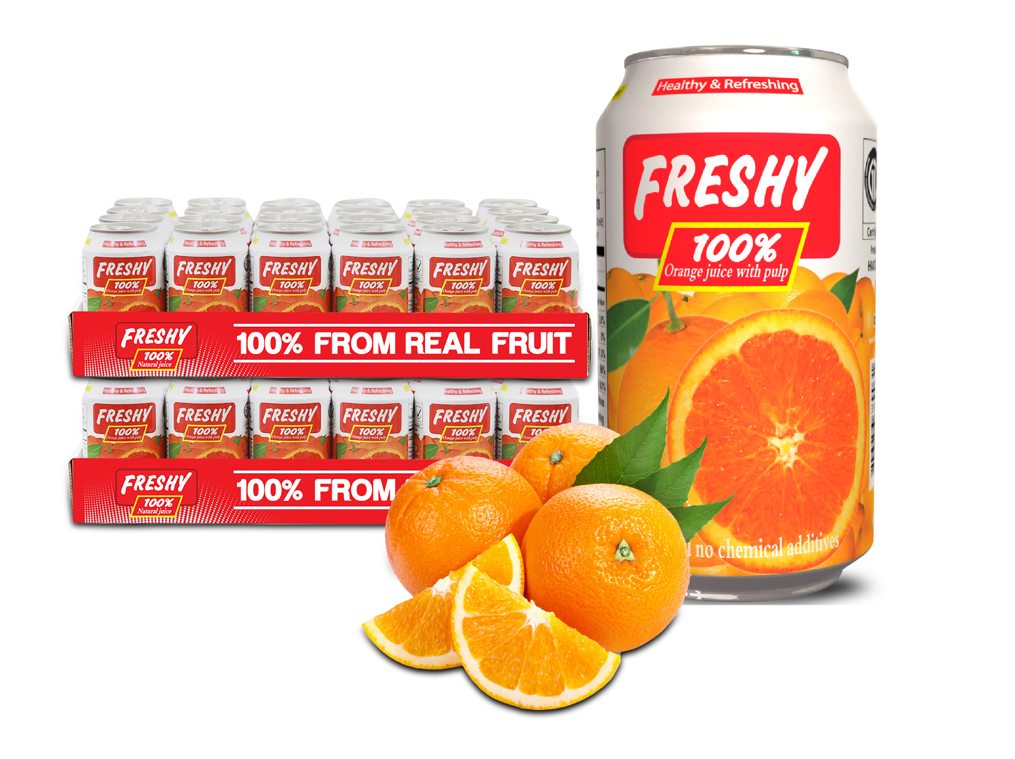 FRESHY 100% Orange Juice
