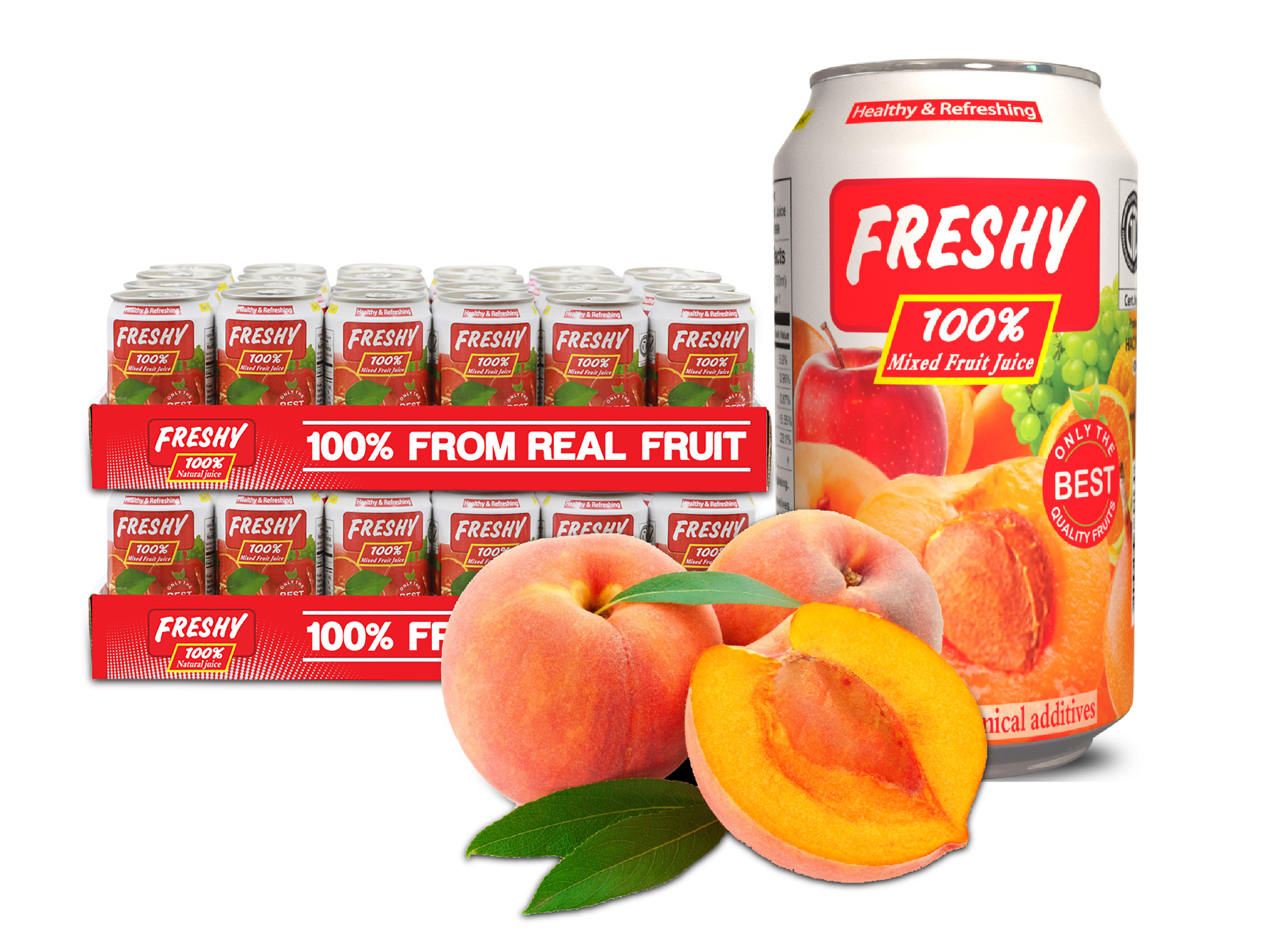 FRESHY 100% Mixed Fruit Juice